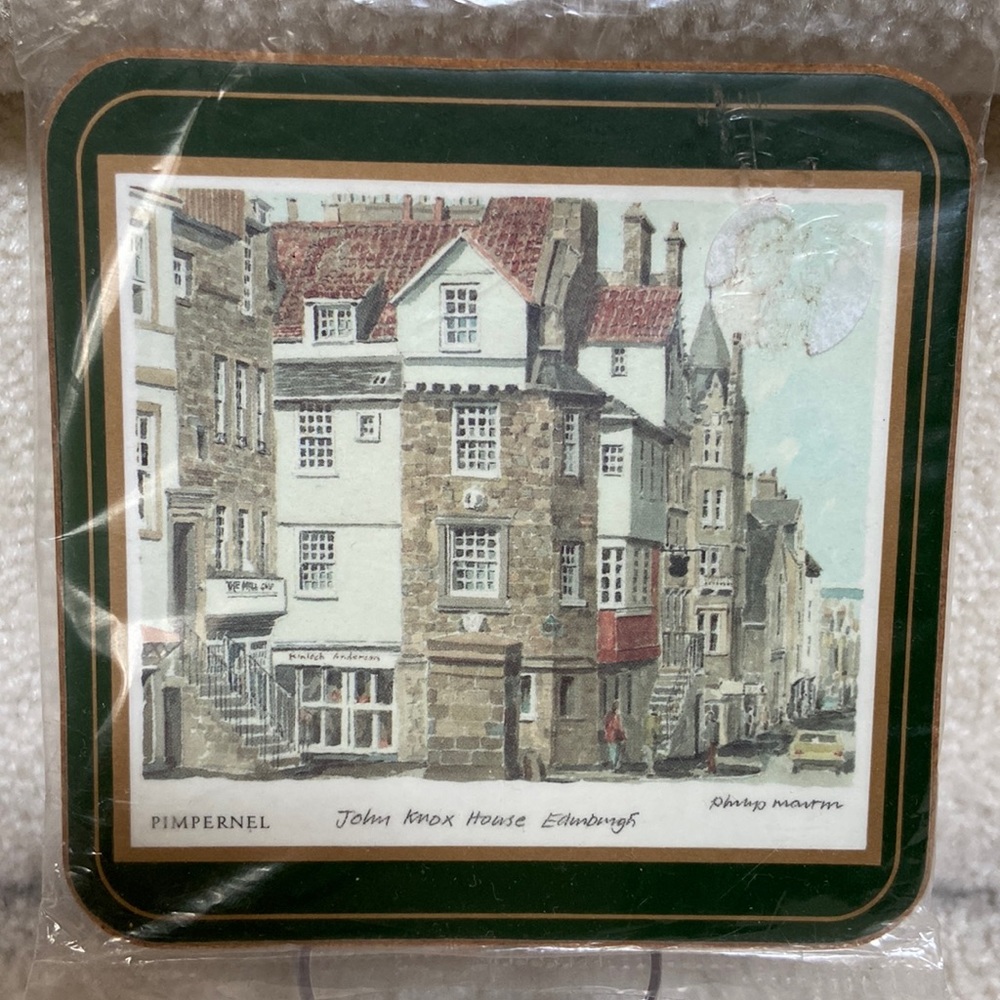 john knox house edinburgh pimpernel coaster